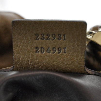 Gucci Python G Wave Medium Shoulder Bag Caramel 8 of 8