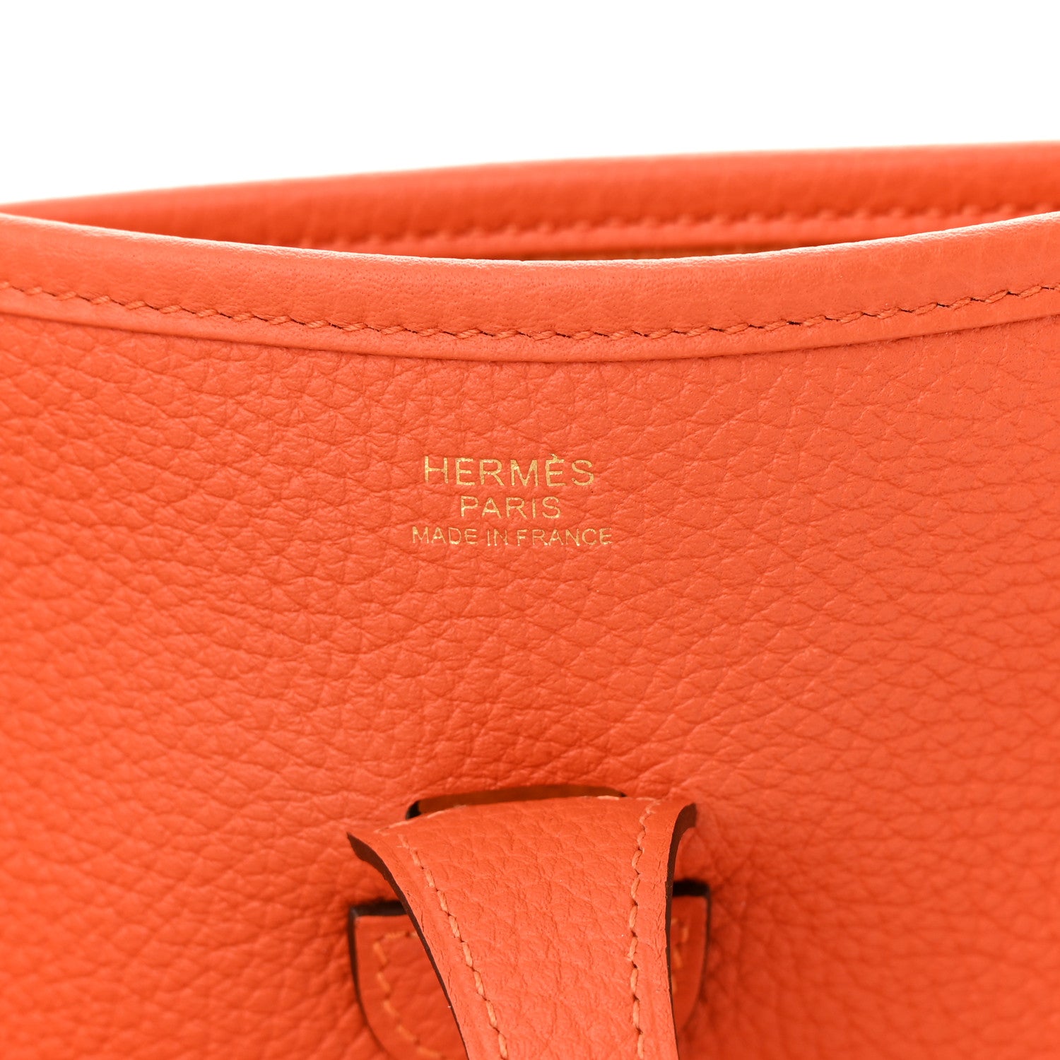Hermes Togo Evelyne III PM Feu 6 of 11