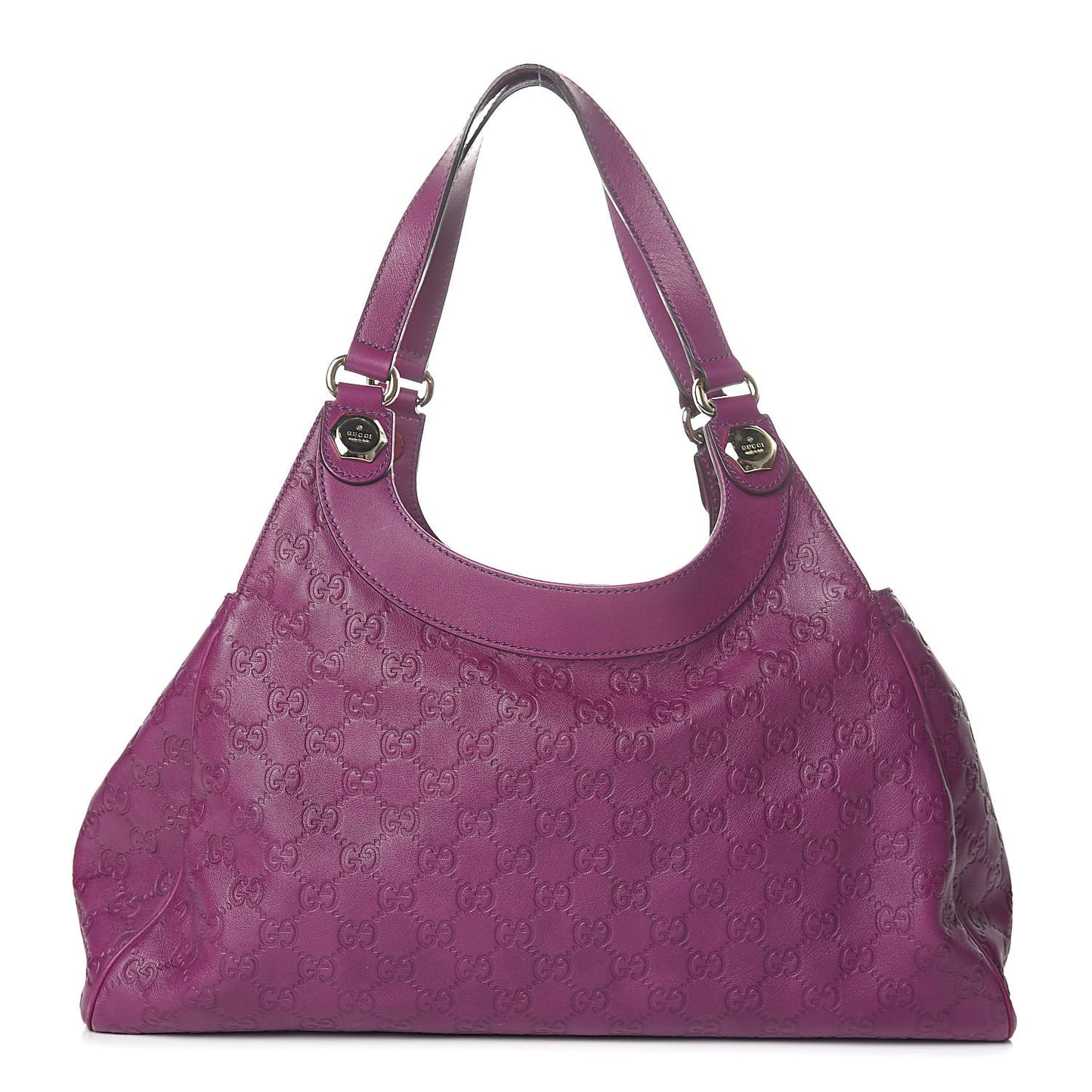 Guccissima Charmy Shoulder Bag Purple