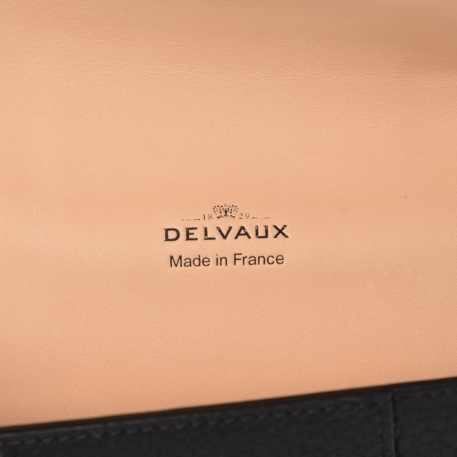 Delvaux Grained Bullskin Presse A5 Pouch Black 5 of 6