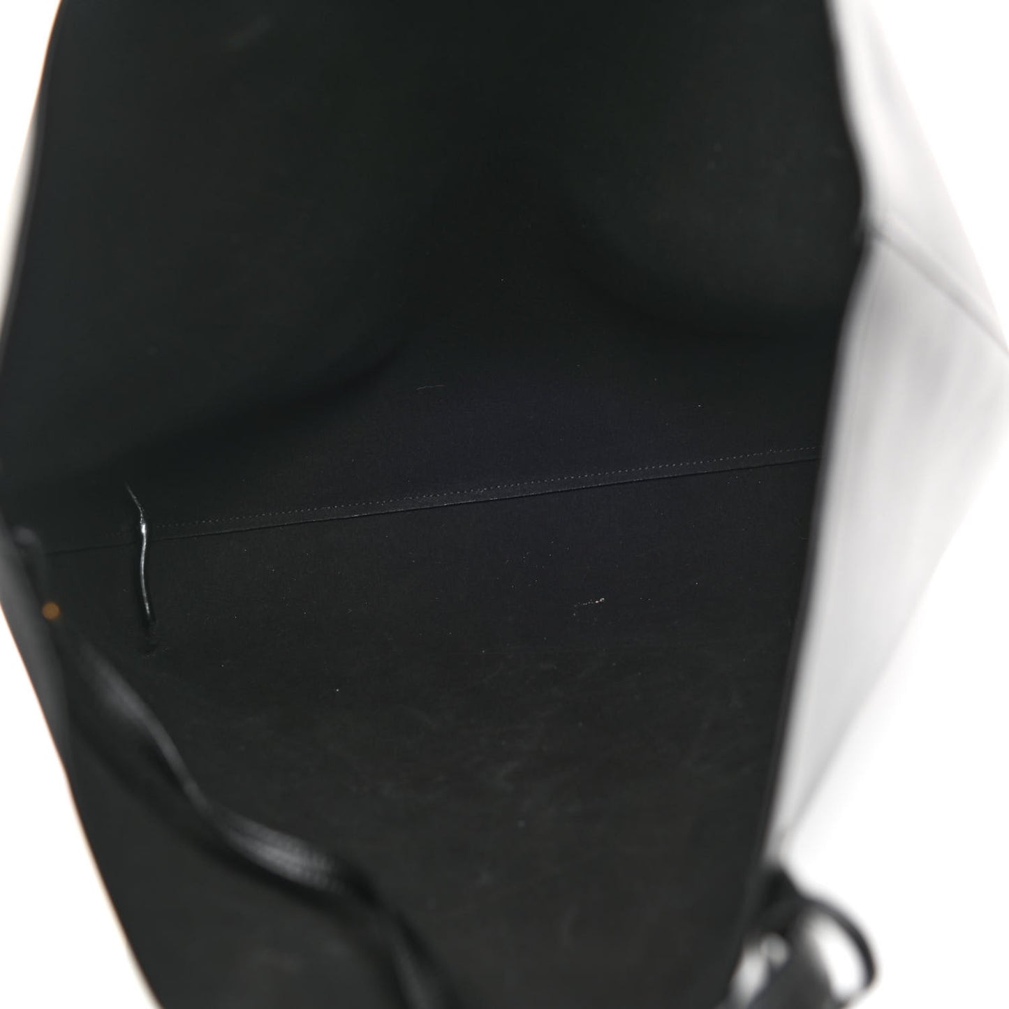 Calfskin North-South Shopping Tote Black