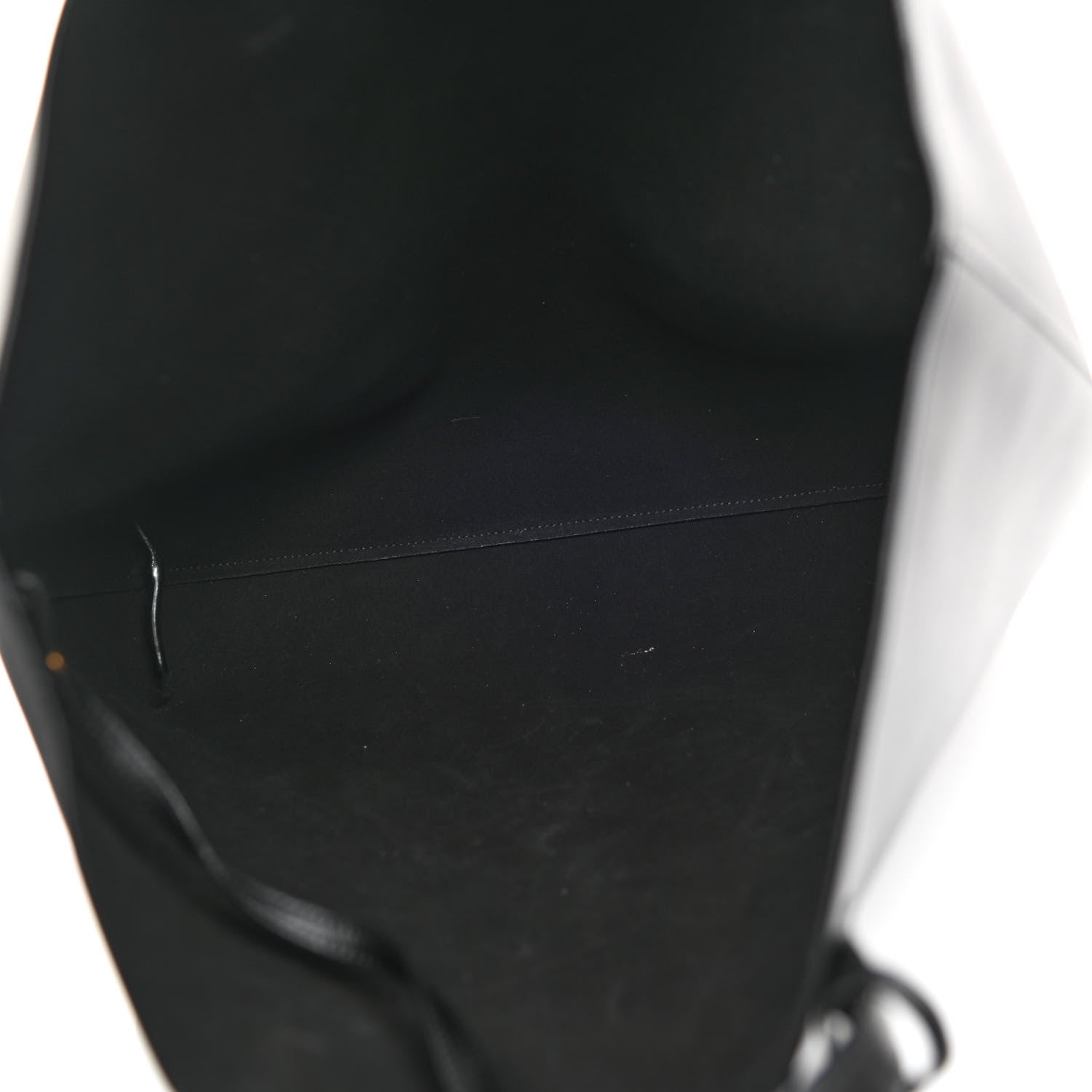 Saint Laurent Calfskin North-South Shopping Tote Black 6 of 10