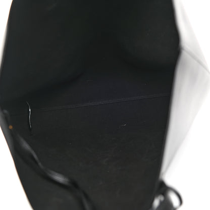 Saint Laurent Calfskin North-South Shopping Tote Black 6 of 10