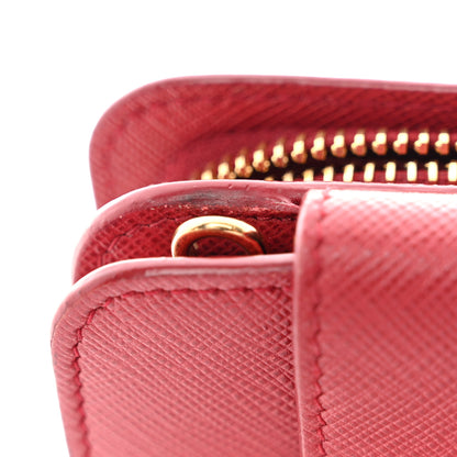 Prada Saffiano Metal Oro Phone Case Rosso 10 of 16