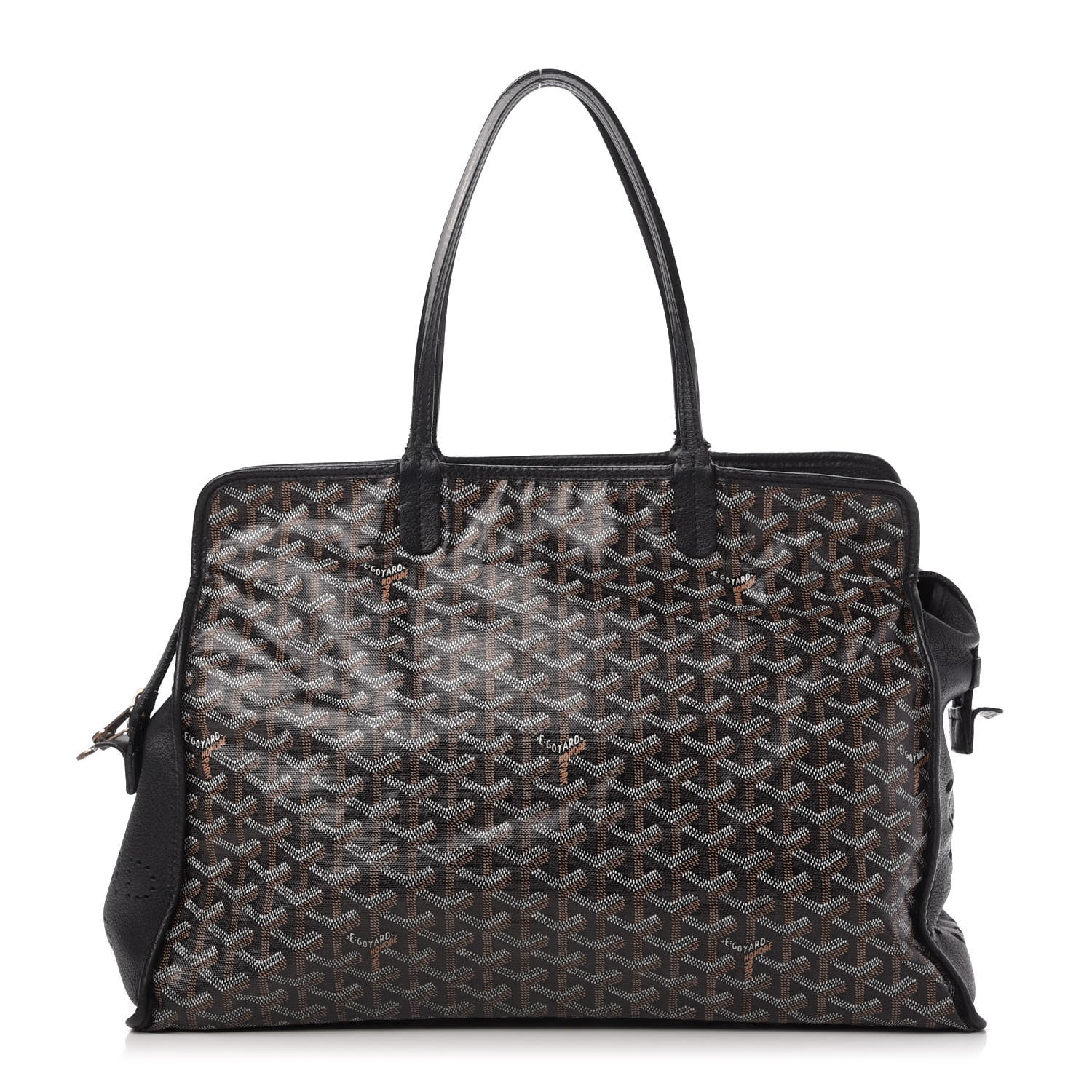 Goyard Goyardine Sac Hardy Pet Carrier PM Black 1 of 9