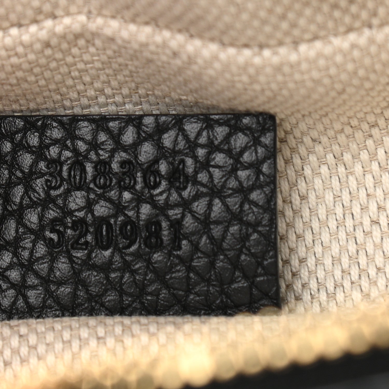 Gucci Pebbled Calfskin Small Soho Disco Bag Black 7 of 11