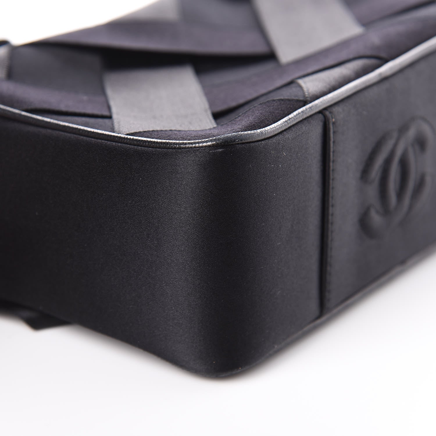 Chanel Satin Bow Camera Case Black 12 of 13