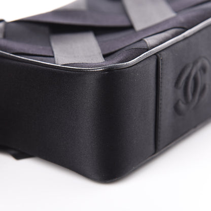Chanel Satin Bow Camera Case Black 12 of 13