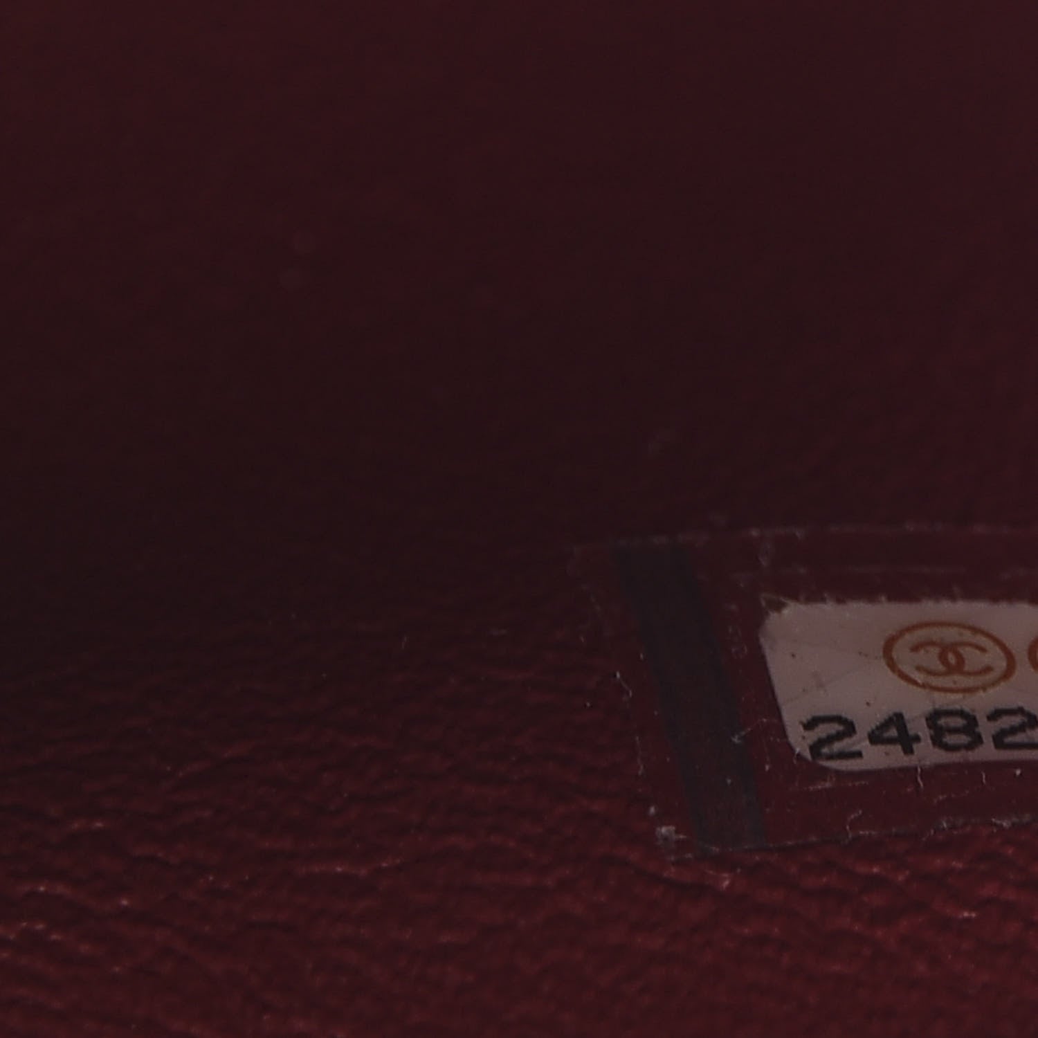Chanel Lambskin Quilted Mini Square Flap Bordeaux 8 of 10