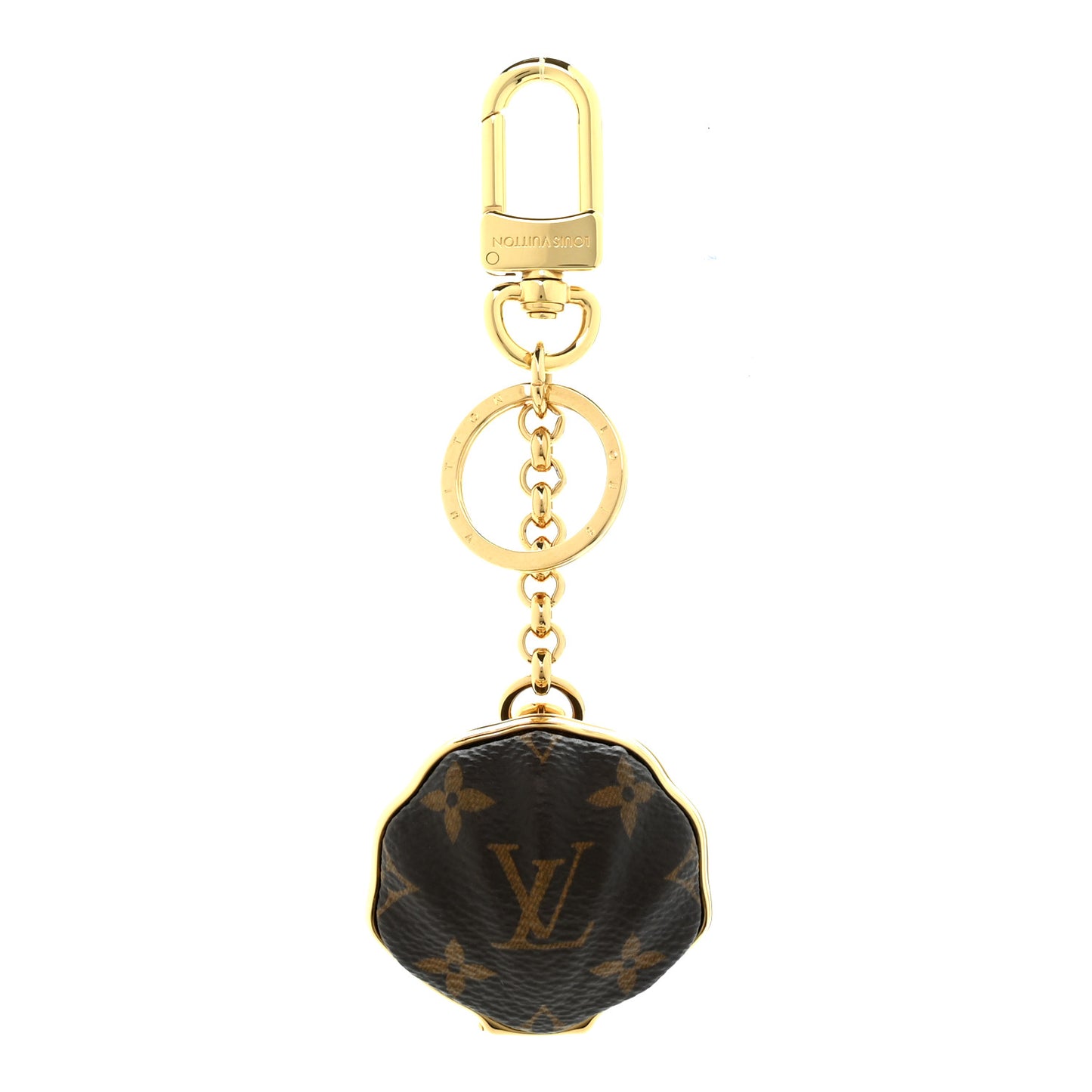 Monogram Shell Bag Charm Key Holder Key Holder