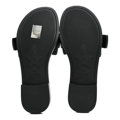 Christian Dior Technical Stretch Fabric Camouflage Dio(r)evolution Slide Sandals 36 Black Military 6 of 10