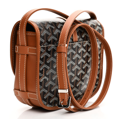 Goyard Goyardine Belvedere II PM Messenger Bag Black Gold 3 of 9