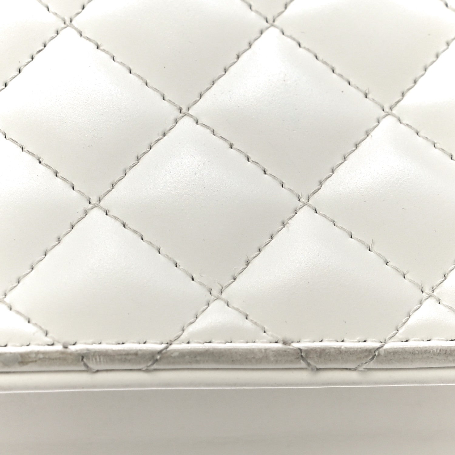 Chanel Glazed Calfskin Quilted Small Flap White 17 of 19