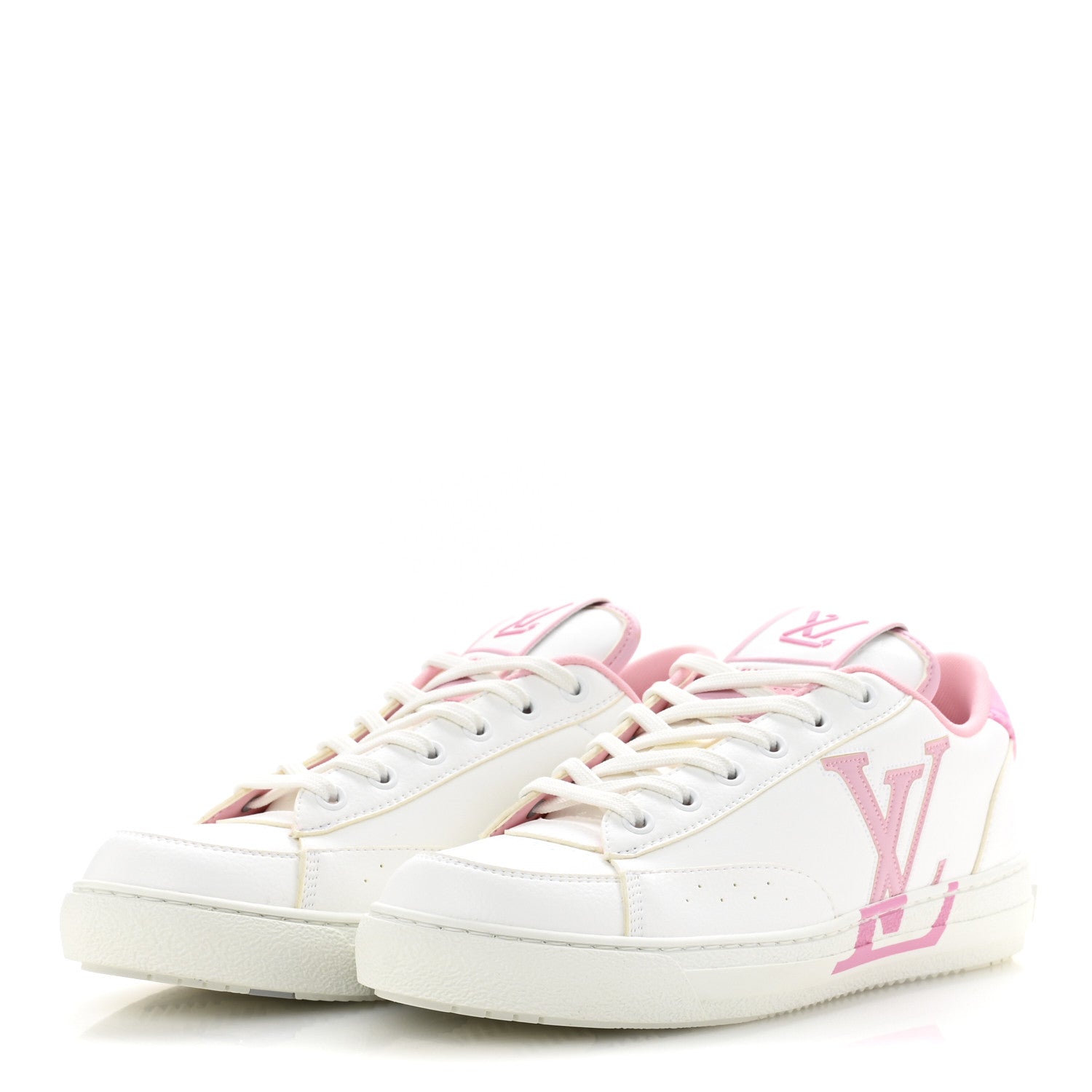 Louis Vuitton Calfskin Charlie Sneaker 39 White Rose Clair 4 of 10