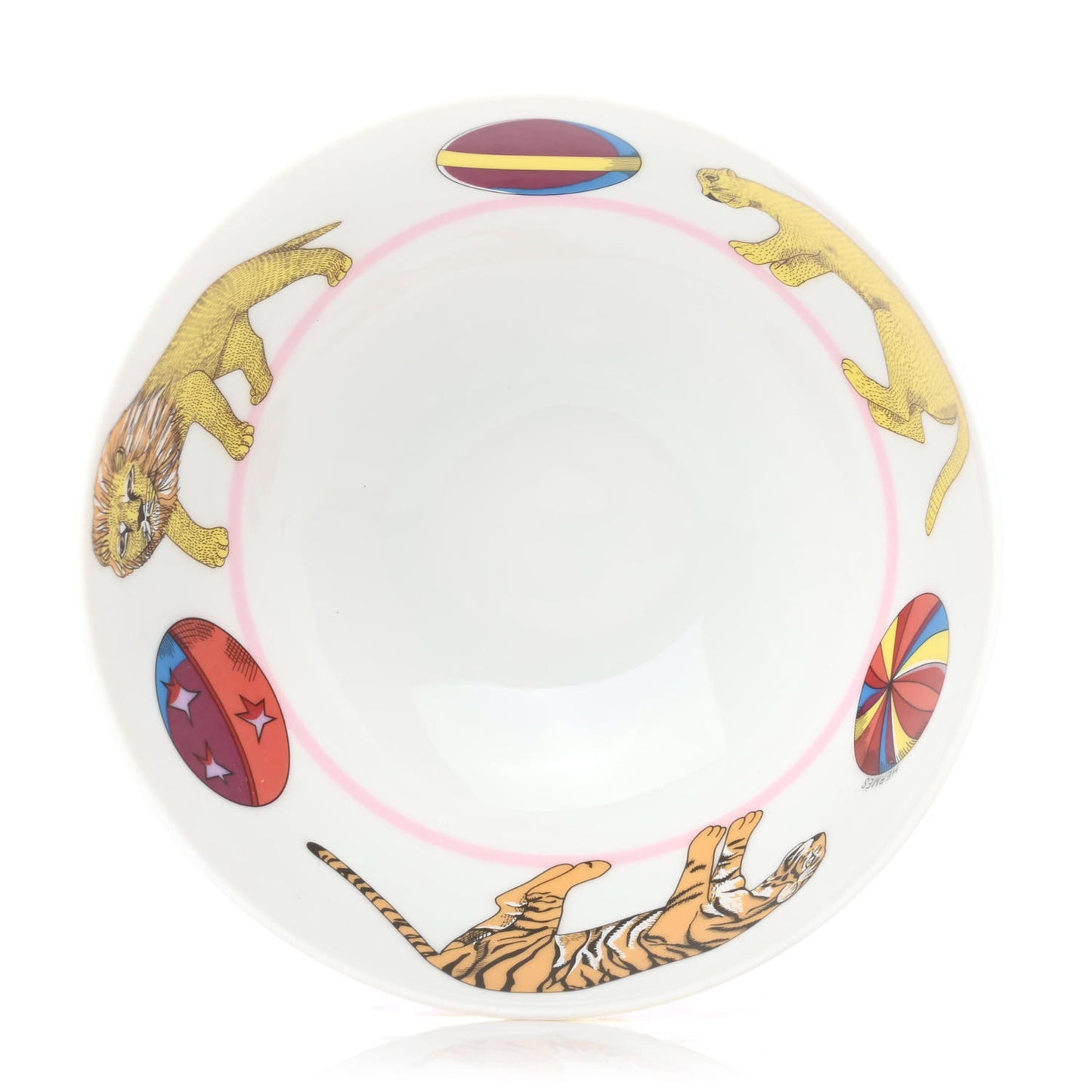 Porcelain Circus Bowl