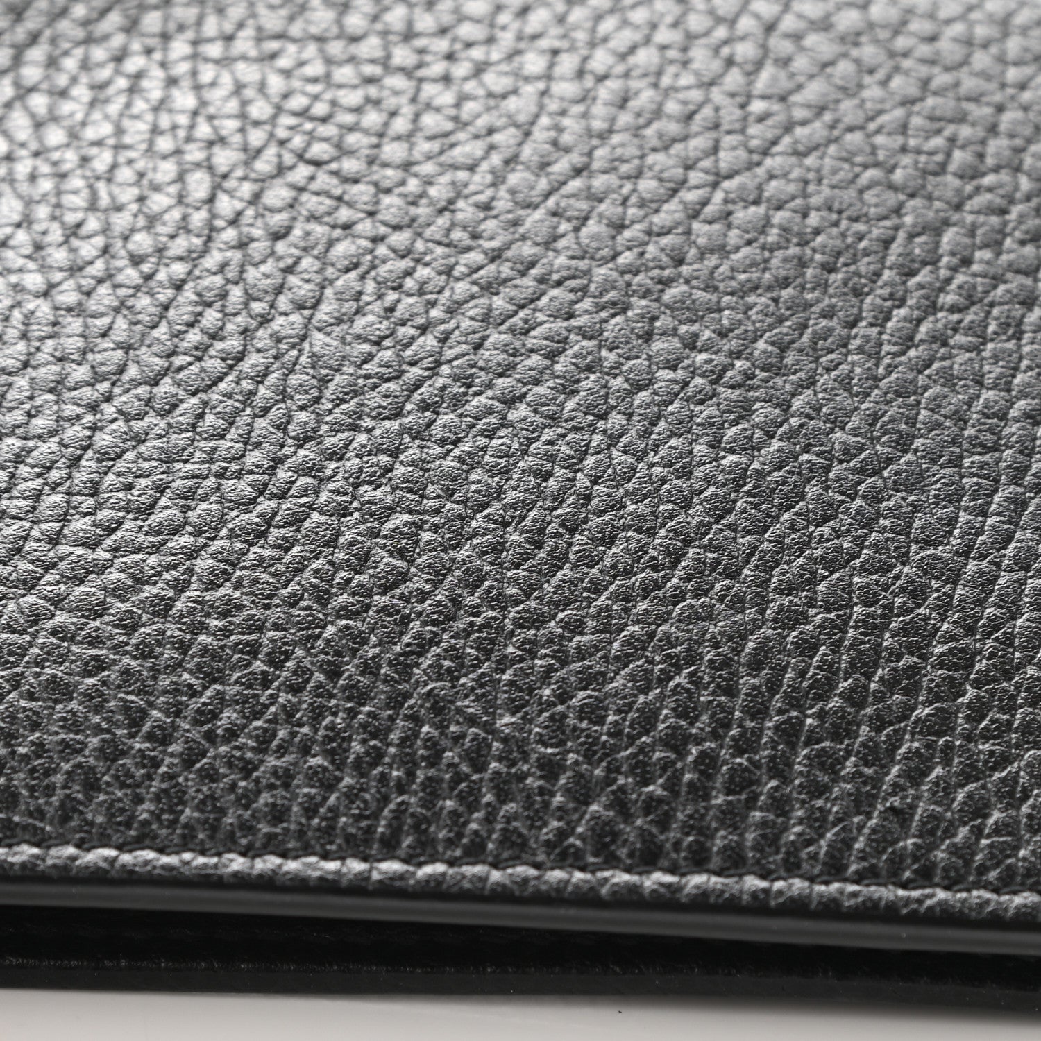 Gucci Dollar Calfskin Interlocking G Chain Wallet Black 12 of 15