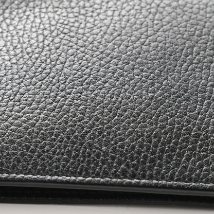 Gucci Dollar Calfskin Interlocking G Chain Wallet Black 12 of 15