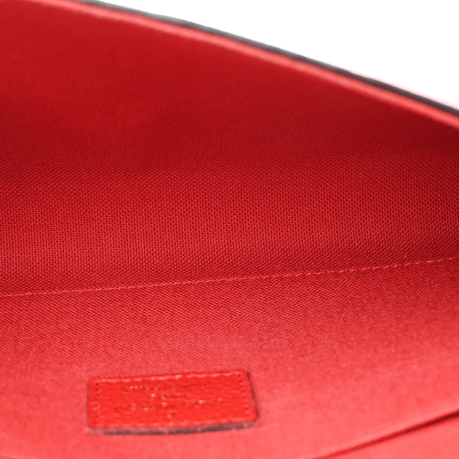 Louis Vuitton Empreinte Pochette Felicie Chain Wallet Cherry 6 of 14