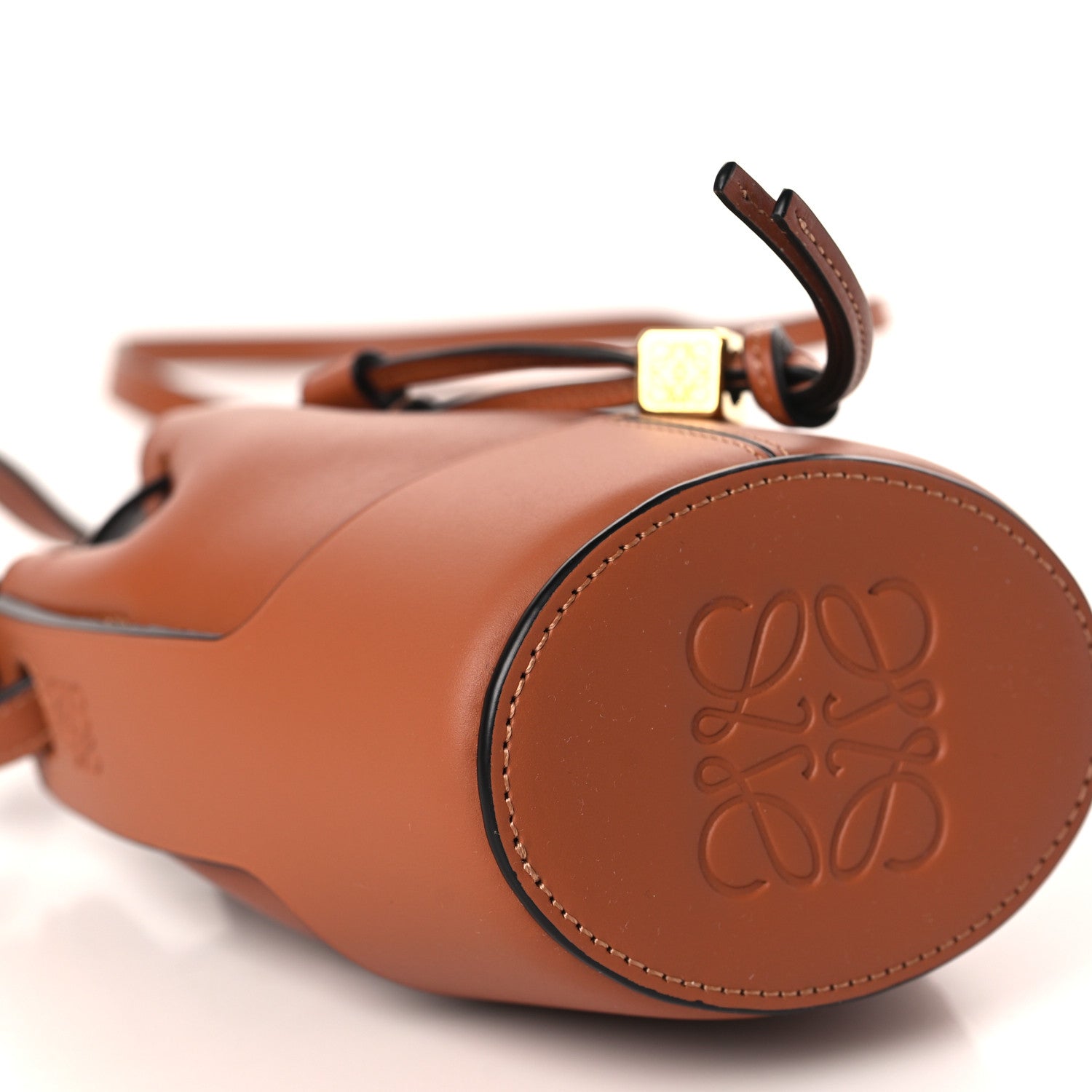 Loewe Calfskin Balloon Nano Bucket Bag Tan 7 of 8