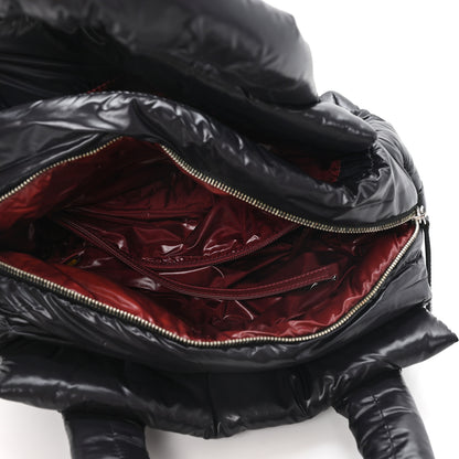 Chanel Nylon Coco Cocoon Zipped Tote Black 5 of 10