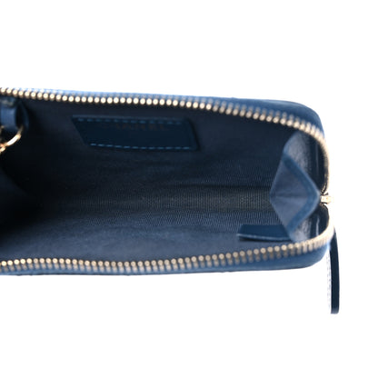 Chanel Caviar Quilted Key Holder Case Navy 5 of 12