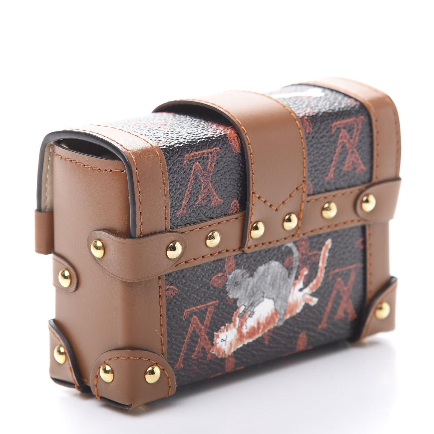 Catogram Essential Trunk Orange Marron