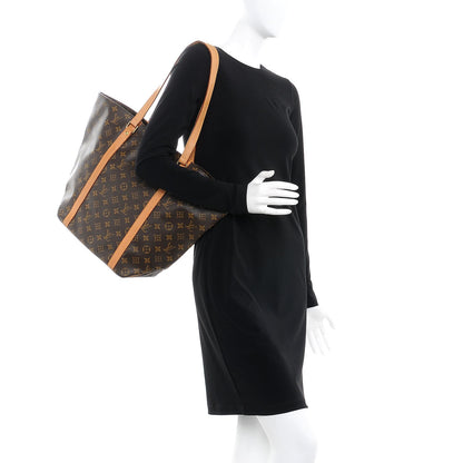 Louis Vuitton Monogram Sac Shopping Tote 2 of 11