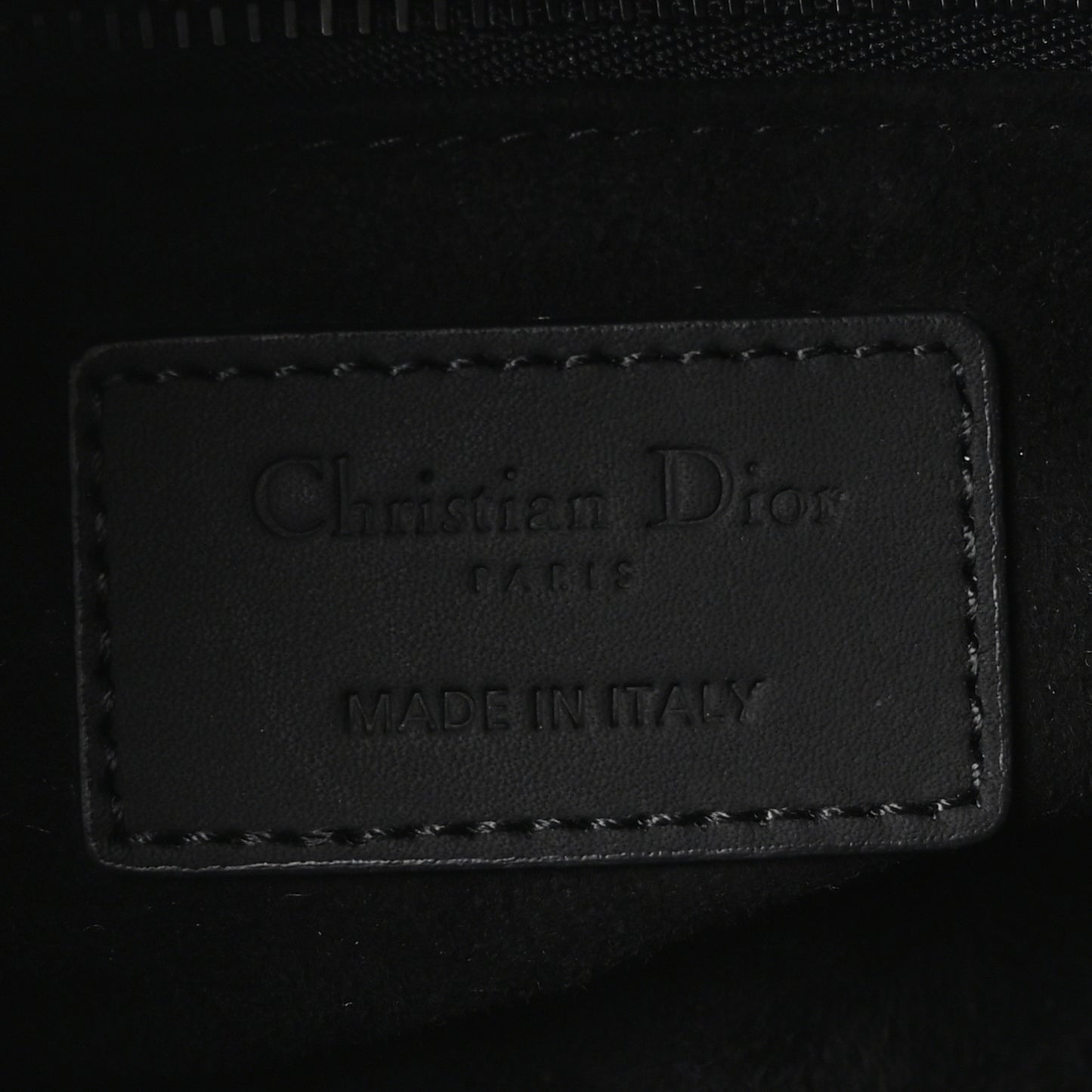 Ultra Matte Calfskin Cannage Small My ABCDior Lady Dior Black Black