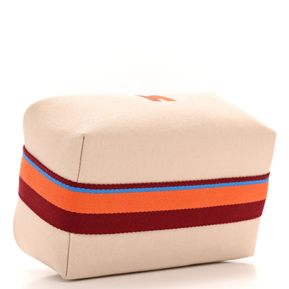 Hermes Cotton Canvas H Pavillon Small Bride-A-Brac Pouch Naturel 4 of 6
