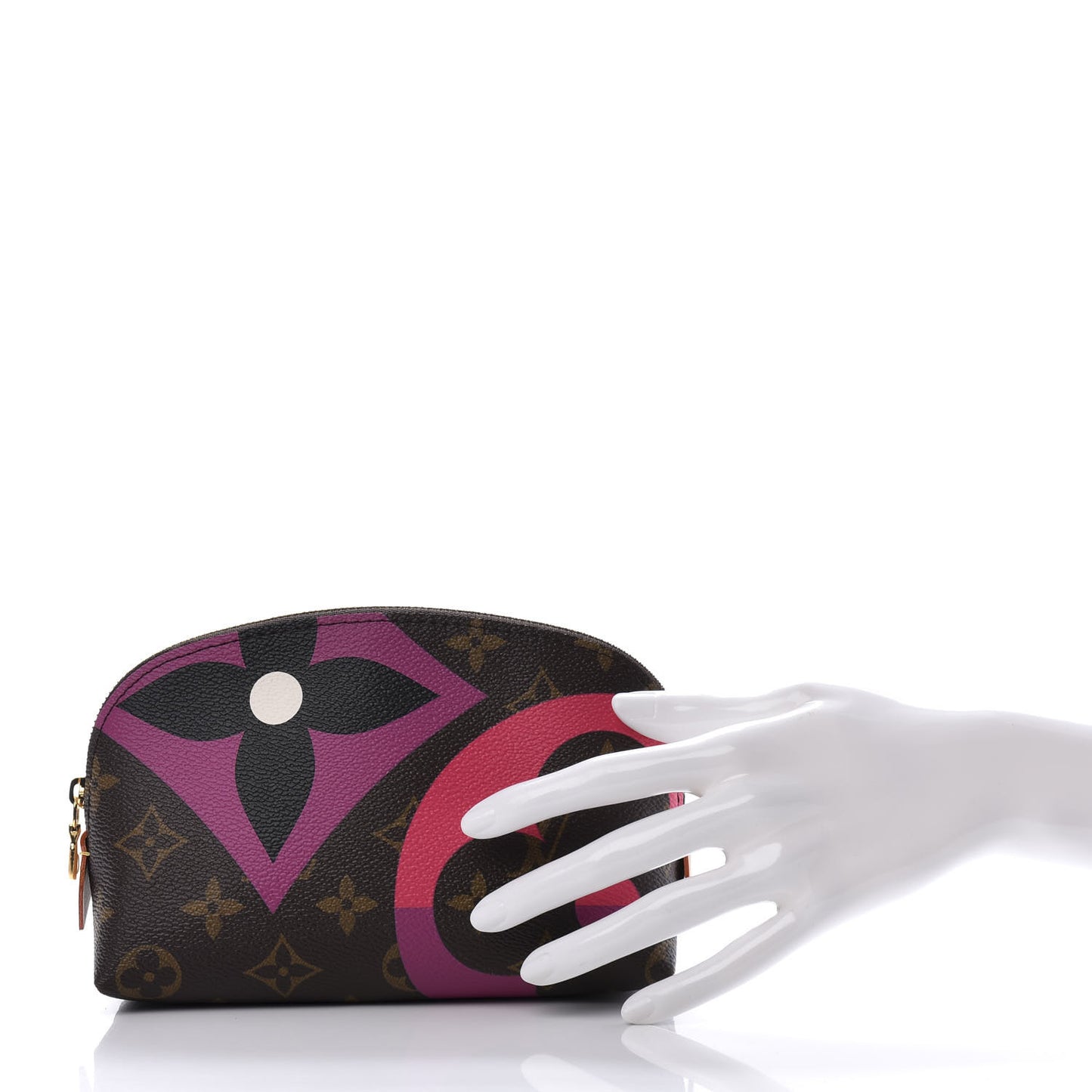 Monogram Game On Cosmetic Pouch