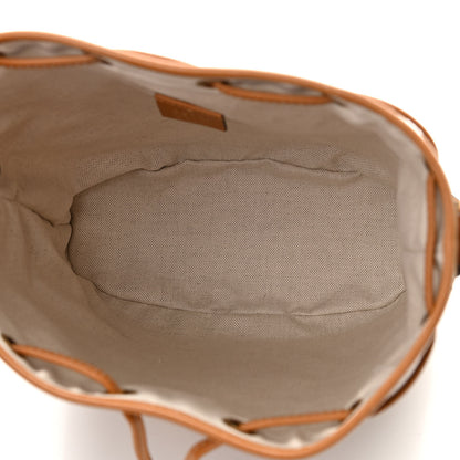 Gucci X DISNEY Mini Vintage GG Supreme Monogram Bucket Bag Beige Vintage Sun Oil 5 of 12
