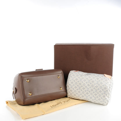 Louis Vuitton Cuir Orfevre Les Extraordinaires Neo Speedy PM Grey 5 of 8
