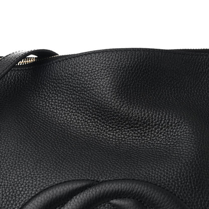 Gucci Pebbled Calfskin Large Soho Hobo Black 8 of 10