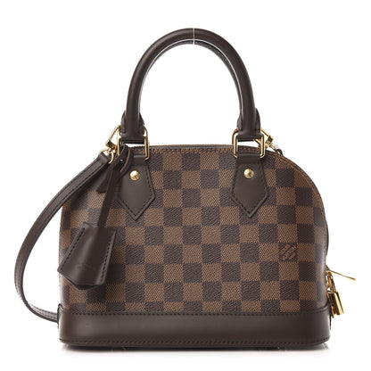 Louis Vuitton Damier Ebene Alma BB 1 of 10