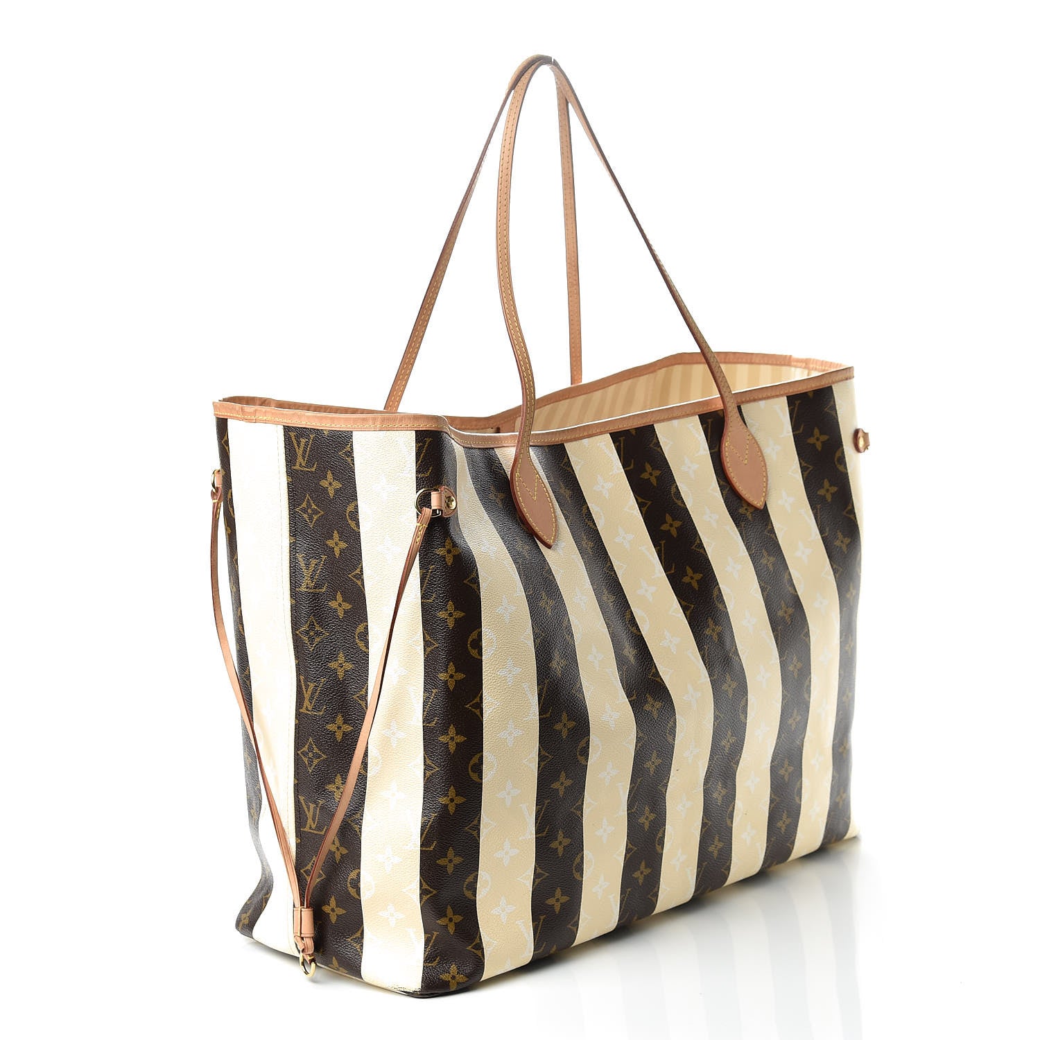 Louis Vuitton Monogram Rayures Neverfull XL 3 of 24