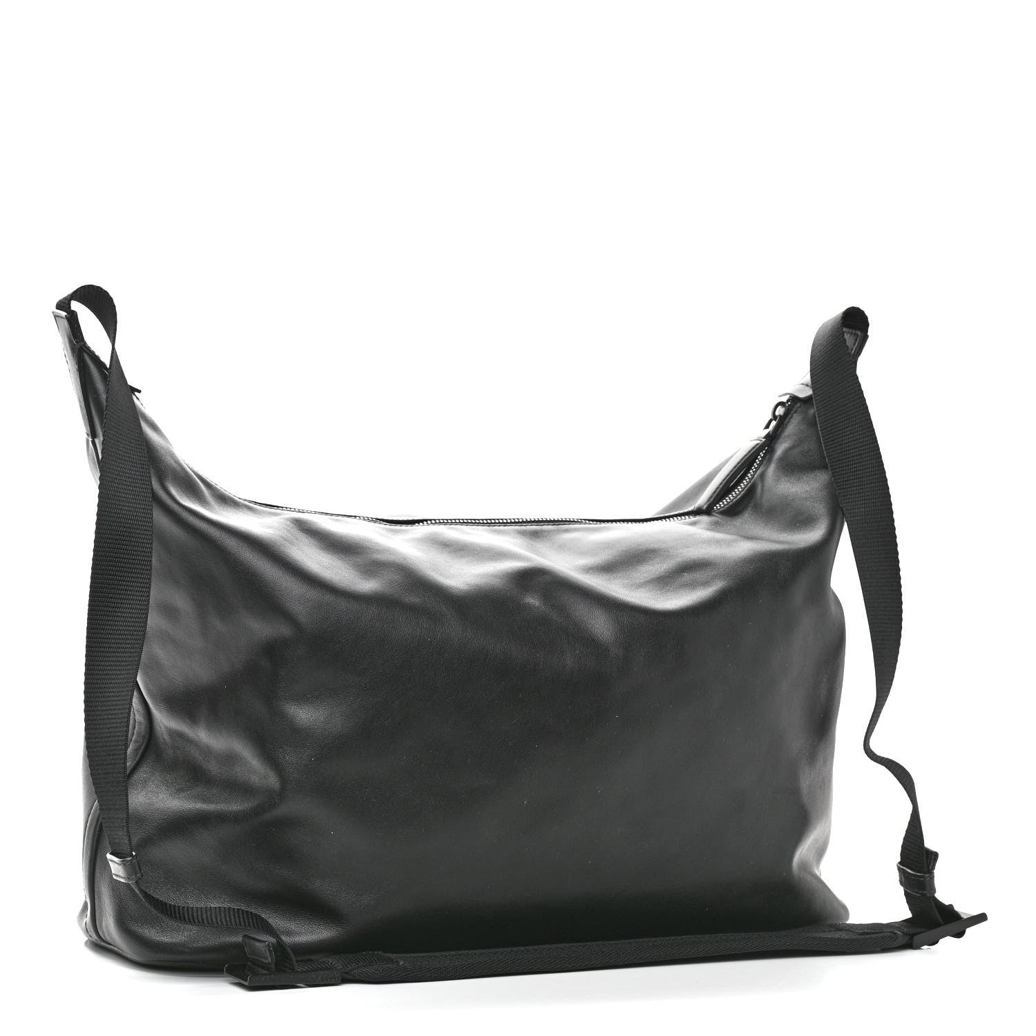 Prada Soft Calf Grace Lux Concept Large Hobo Black 3 of 10
