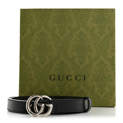 Gucci Calfskin Double G Belt 85 34 Black 7 of 7