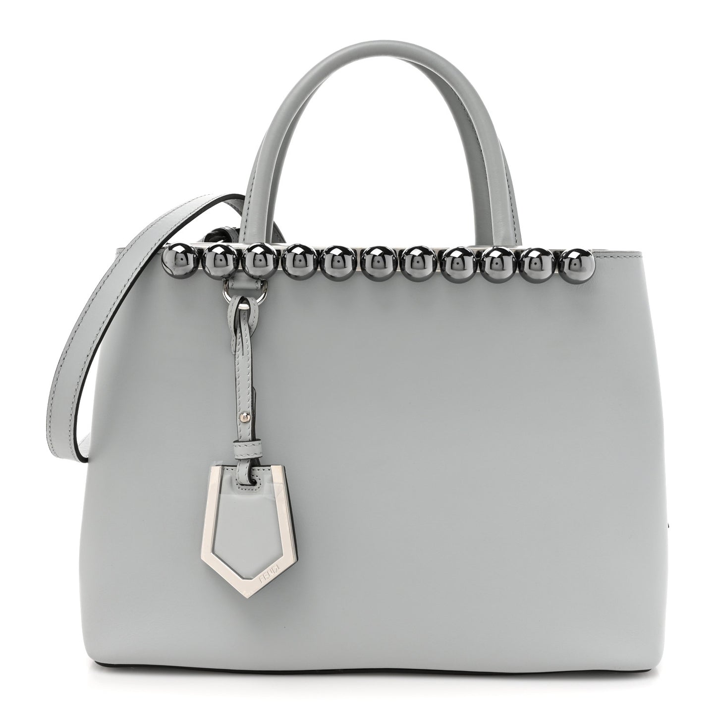 Vitello Liberty Pearl Petite 2Jours Tote Grigio Perla