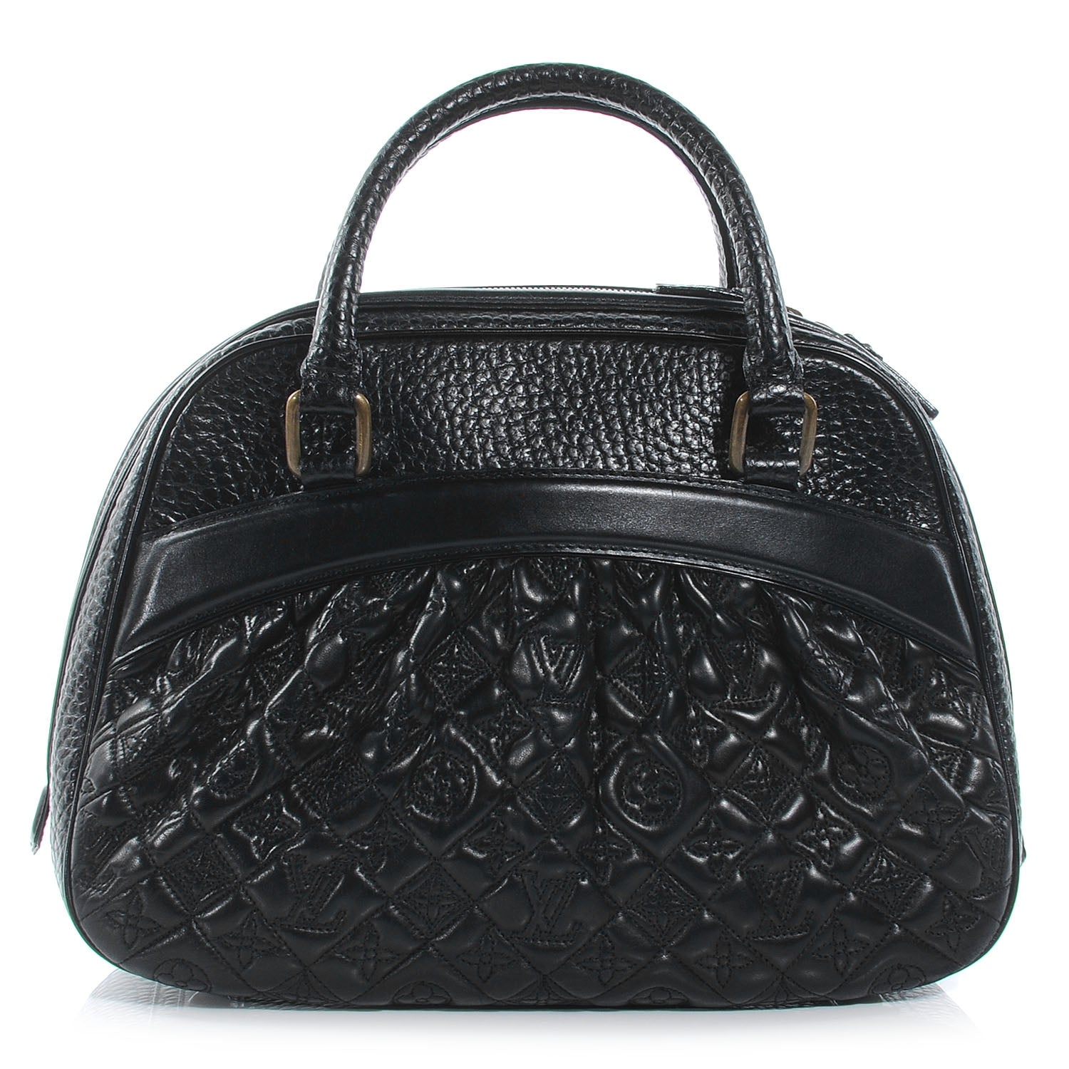 Louis Vuitton Lambskin Vienna Mizi Black 1 of 7
