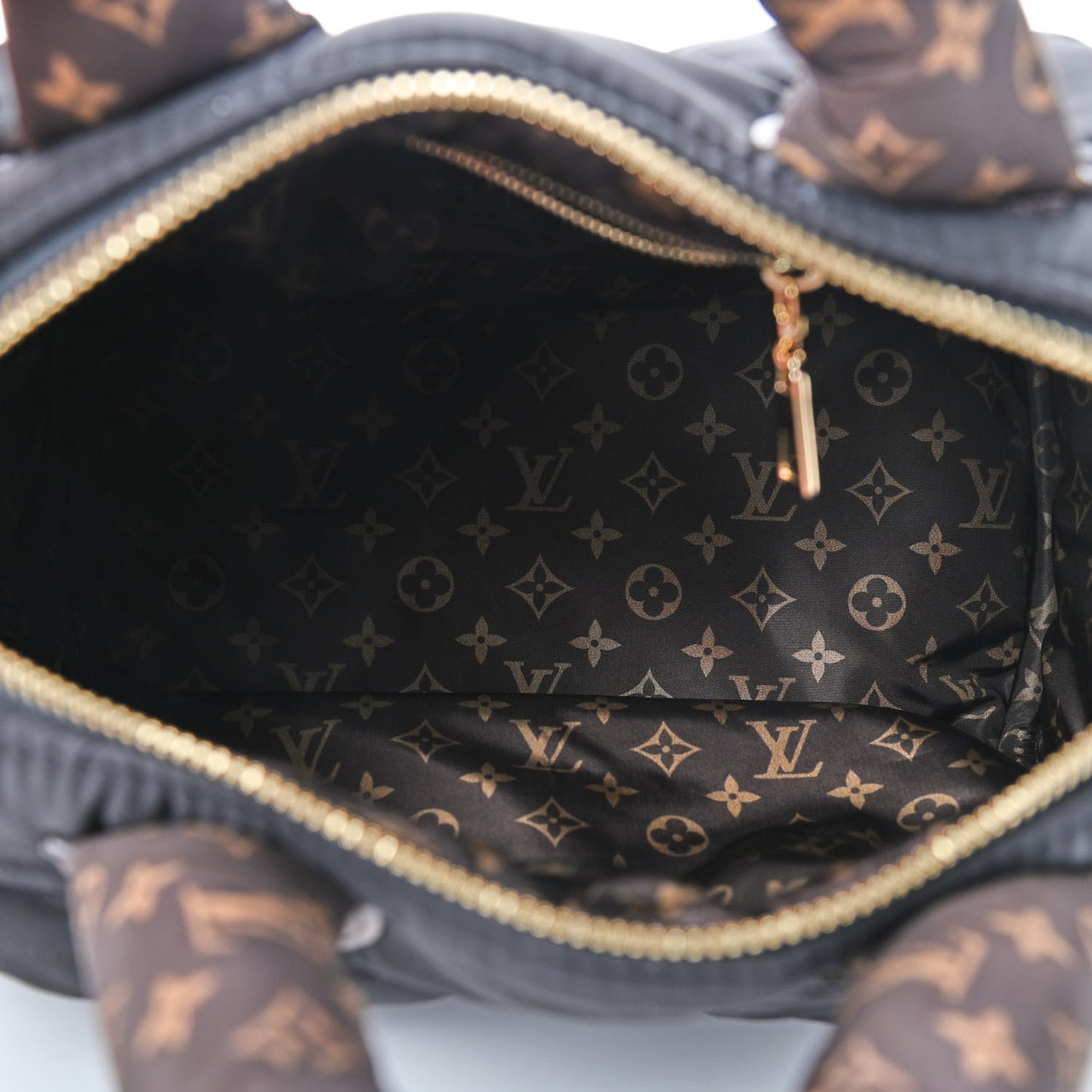 Econyl Mini Monogram Pillow Speedy Bandouliere 25 Black