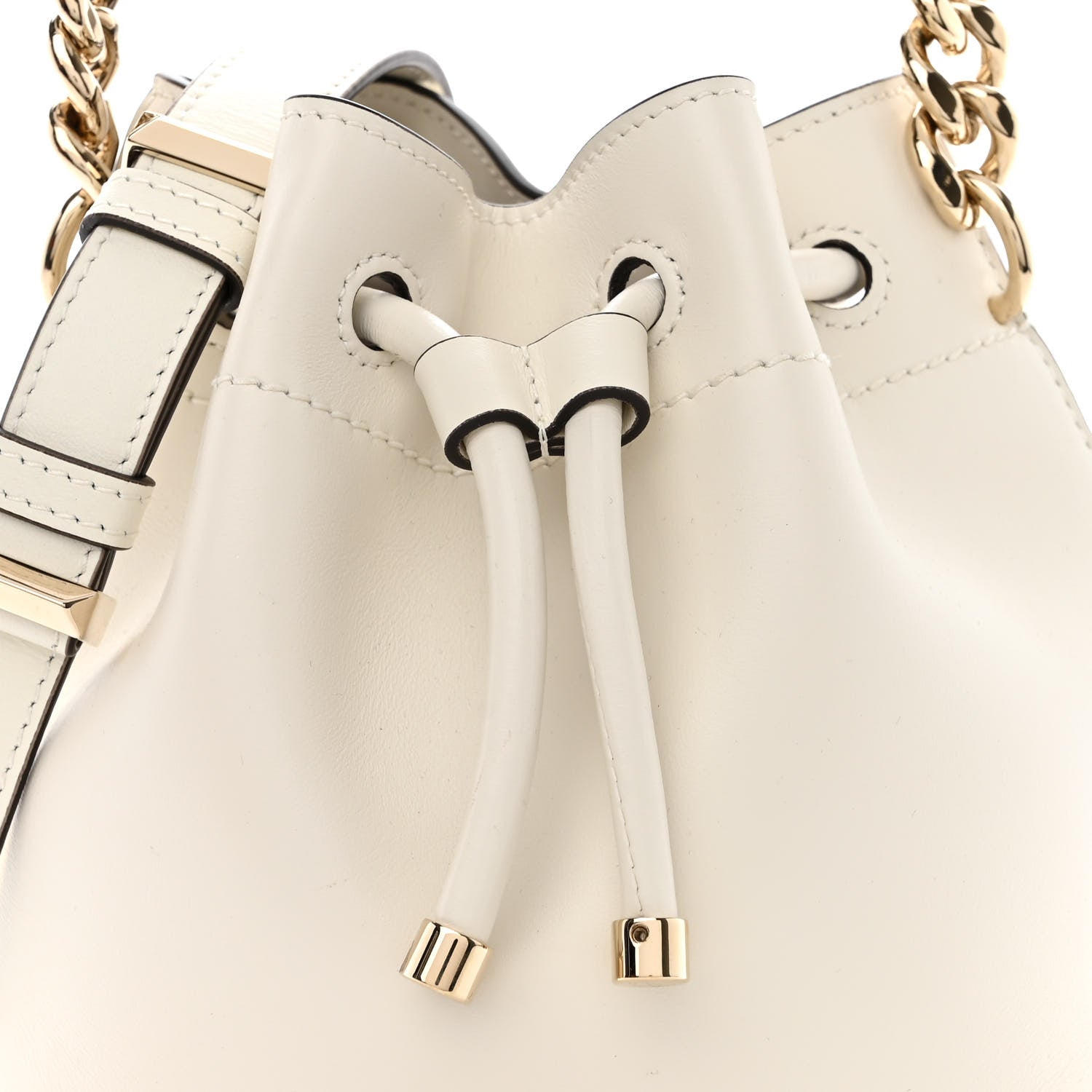 Jimmy Choo Bon Bon Bucket Bag Latte 7 of 10