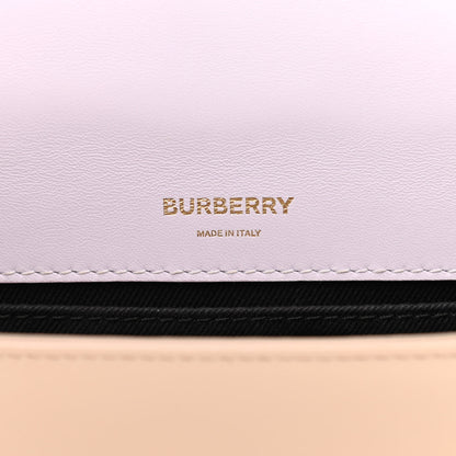 Burberry Lambskin Quilted Small Lola Bag Pale Thistle Soft Fawn 5 of 10