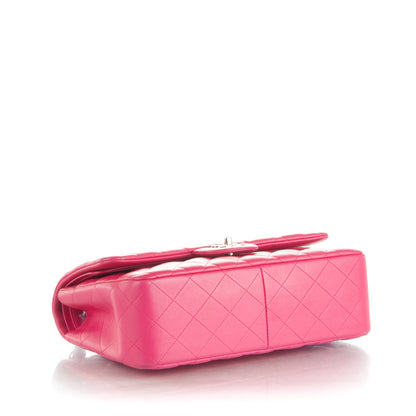 Chanel Lambskin Quilted Jumbo Double Flap Pink 5 of 8
