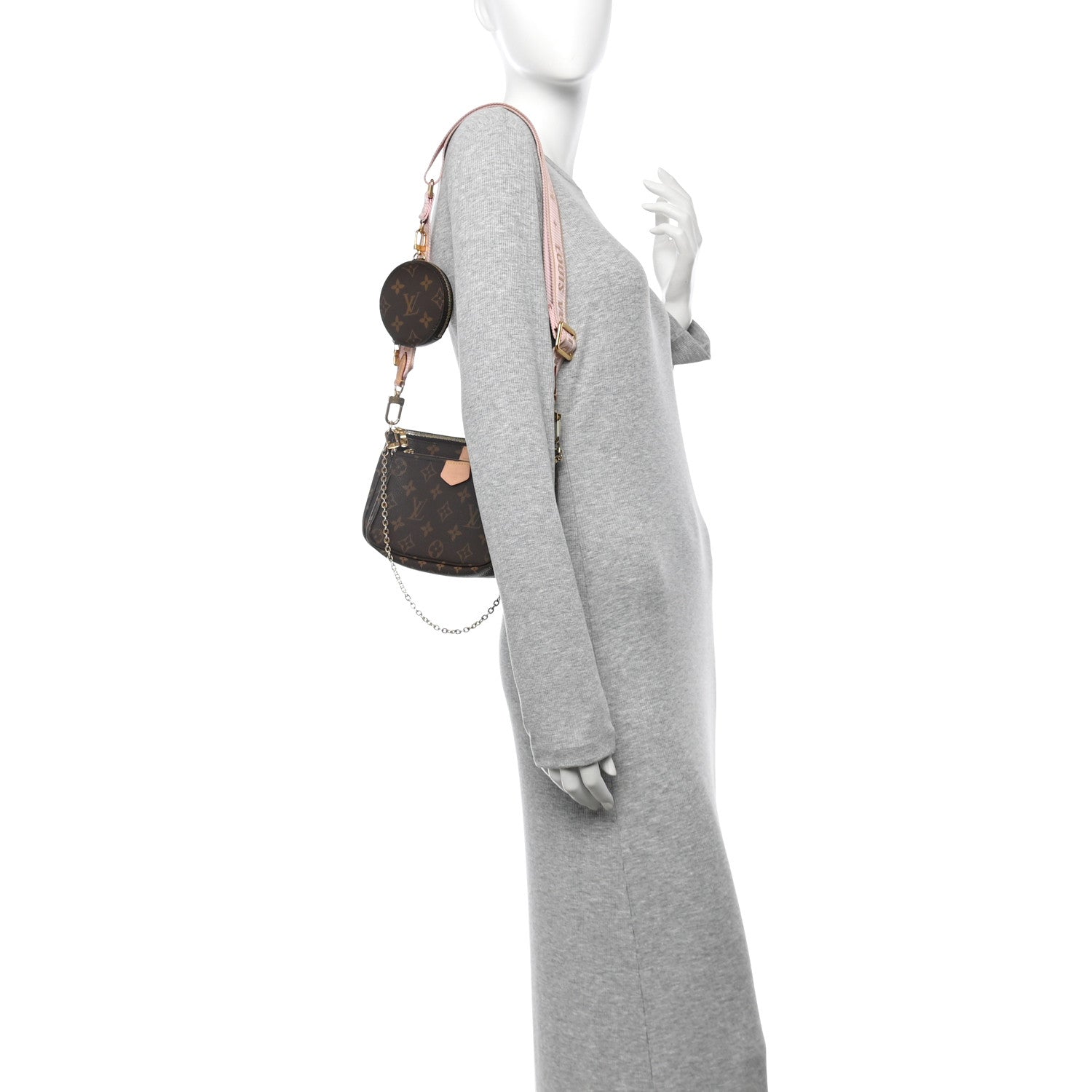 Louis Vuitton Monogram Multi Pochette Accessories Rose Clair 2 of 12