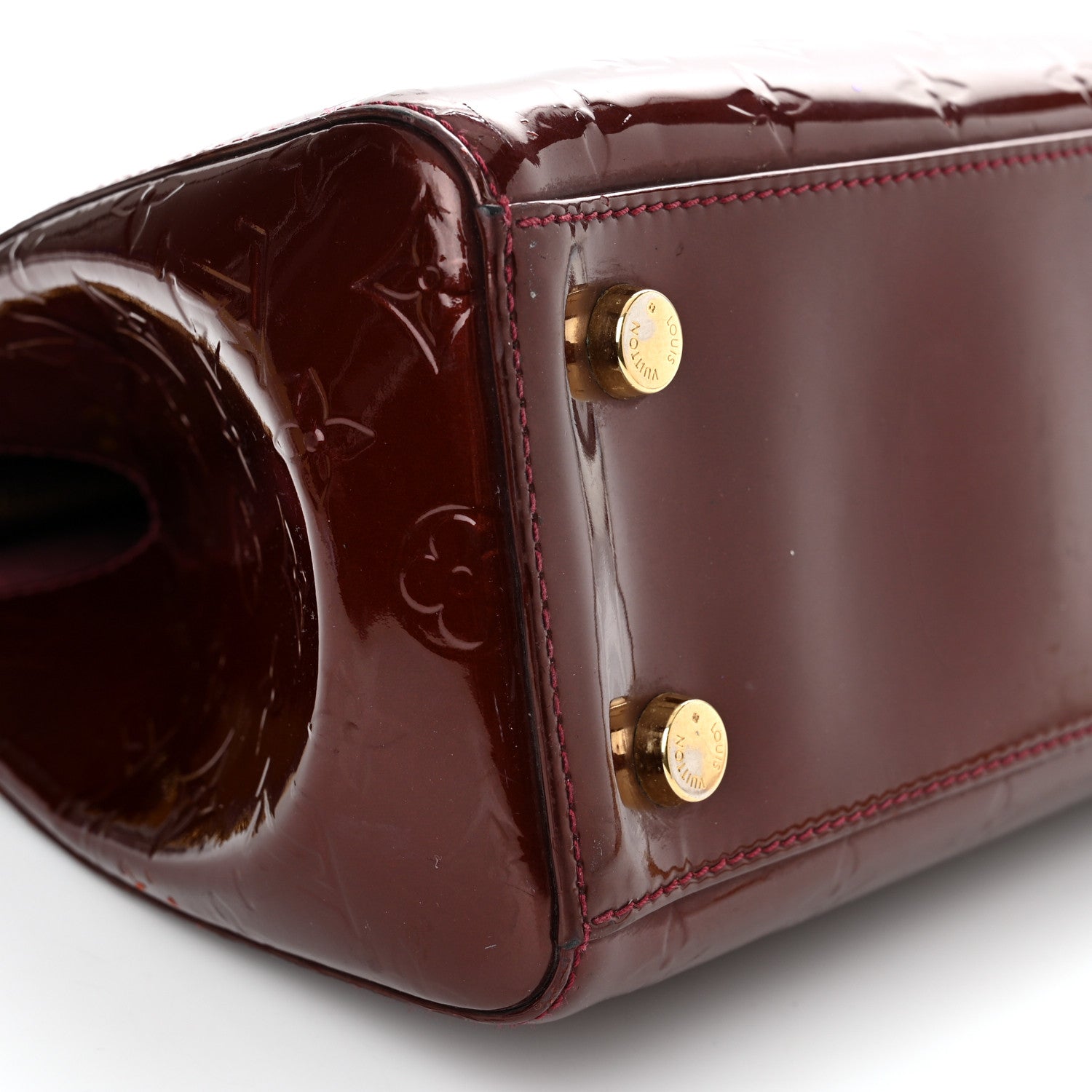 Louis Vuitton Vernis Brea MM Rouge Fauviste 11 of 15