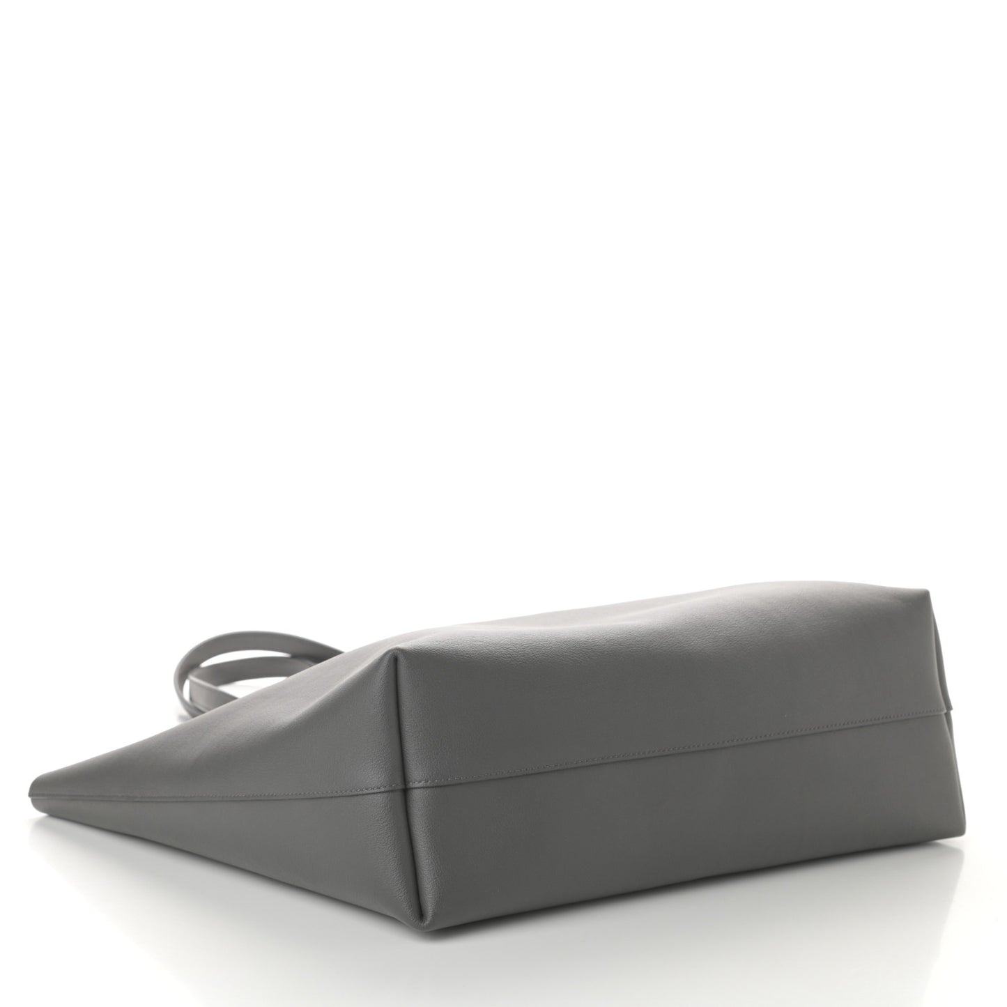 Calfskin Large Shopping Tote Dark Grey
