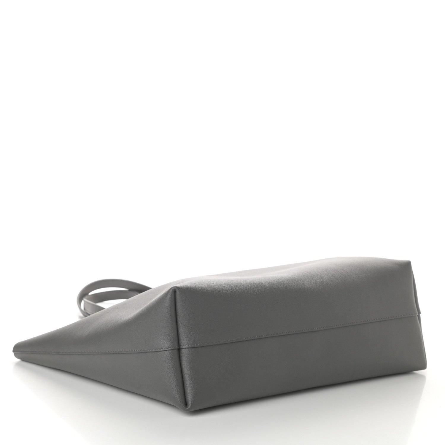 Saint Laurent Calfskin Large Shopping Tote Dark Grey 4 of 9