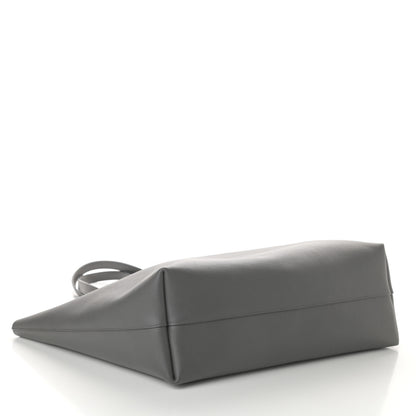 Saint Laurent Calfskin Large Shopping Tote Dark Grey 4 of 9