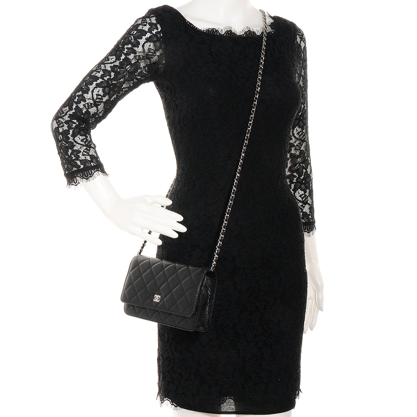 Caviar Wallet on Chain WOC Black
