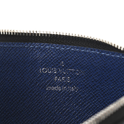 Louis Vuitton Monogram Taiga Coin Card Holder Cobalt 6 of 7